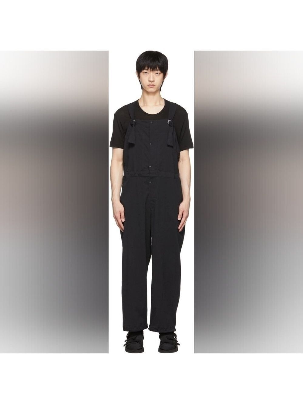 Sasquatchfabrix Black Youryu Overall Jumpsuit size S BNWT